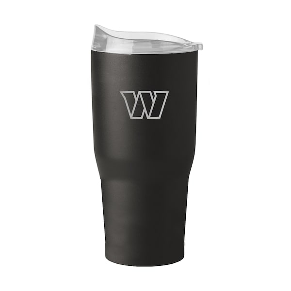 Logo Brands Washington Commanders 30oz Etch Powder Coat Tumbler 632-S30PT-BLK-9 - main